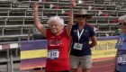 "Huracán" Hawking, la corredora de 103 años