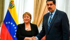 Esto dijeron Bachelet y Maduro tras visita de la alta comisionada