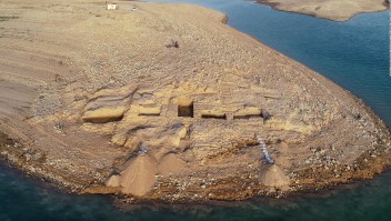 Un palacio de 3.400 años se descubre gracias a la sequía