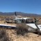 Impresionante aterrizaje forzoso de una avioneta en el desierto
