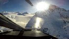 Impactante video del choque entre un helicóptero y una avioneta en los Alpes