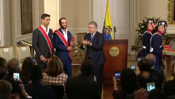 Gobierno de Colombia homenajea a los campeones de Wimbledon