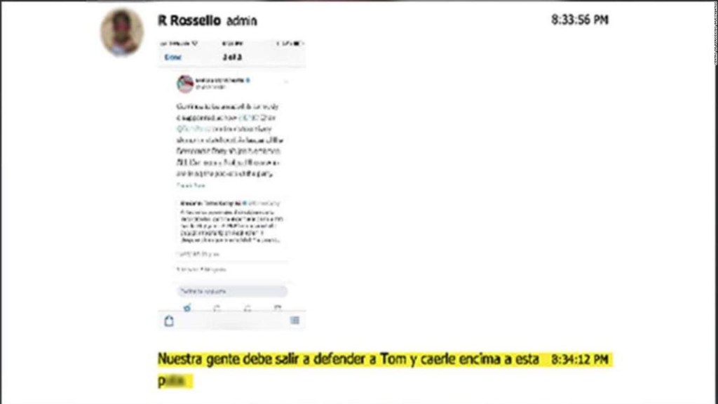 Estas son las burlas y ofensas del chat de Ricardo Rosselló