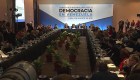 Así cerró la Conferencia sobre la Democracia en Venezuela