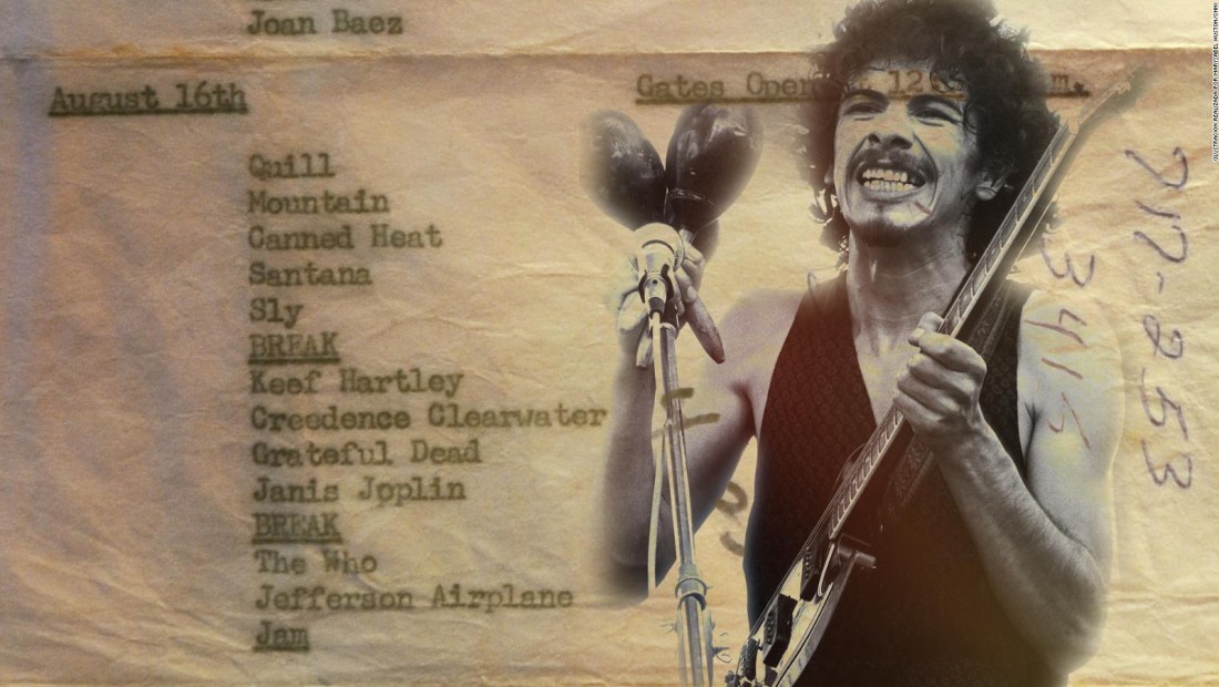 Carlos Santana recuerda cómo llegó a Woodstock