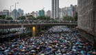 Más de un millón protestaron pacíficamente en Hong Kong