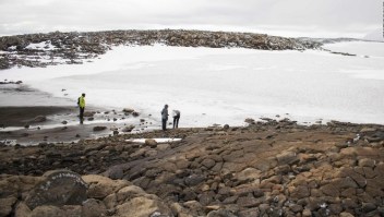 Funeral por un glaciar en Islandia