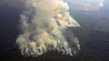Las impactantes imágenes de los incendios en el Amazonas