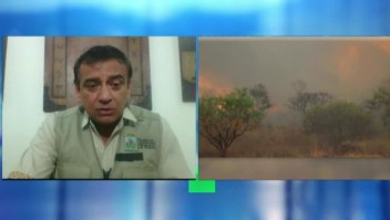 Bolivia sufre por los incendios forestales