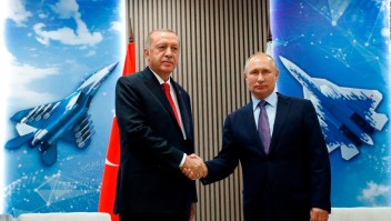 Erdogan y Putin se reúnen para hablar sobre Siria