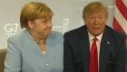 Trump hace reír a Merkel: "Tengo sangre alemana"