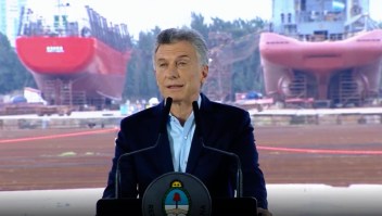 Macri habló por primera vez de "crisis económica"