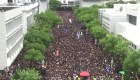 Una victoria para los manifestantes  en Hong Kong