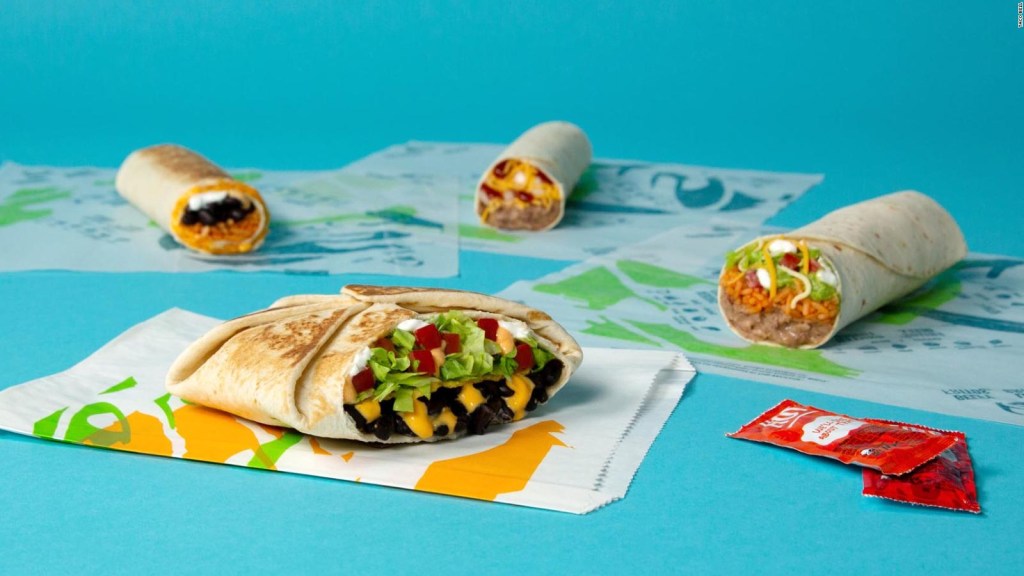Taco Bell presenta menú vegetariano