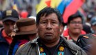 Indígenas protestan contra las medidas de Lenín