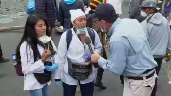 Enfermeras en Ecuador: Venimos a atender heridos