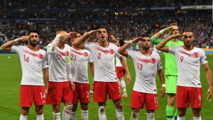El festejo de la selección de Turquía que causa polémica