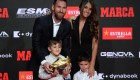 Messi gana la Bota de Oro, pero su hijo se roba el espectáculo