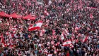 Masivas protestas en Beirut