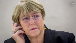 Bachelet pide a manifestantes protestar pacíficamente
