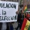 Tensas manifestaciones por resultados electorales en Bolivia