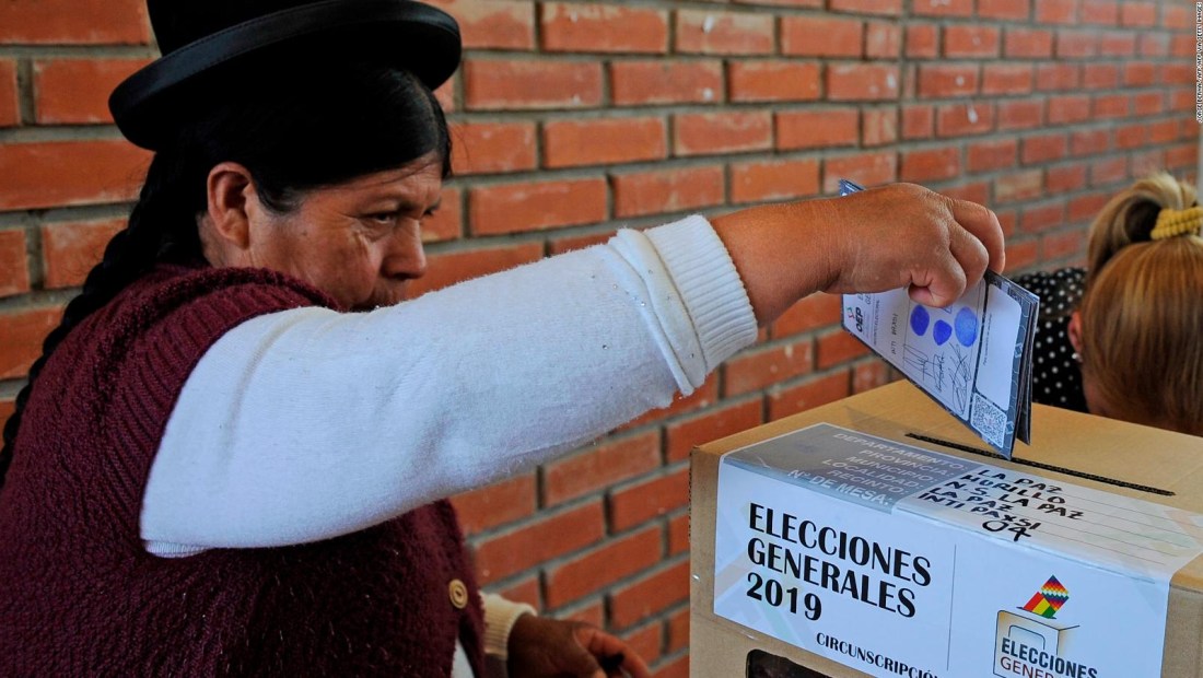 Ciudadanos en Bolivia piden nuevas elecciones