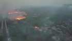 Brasil: Incendio causa estragos en la región de Pantanal