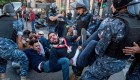 Manifestantes en Iraq y Líbano exigen cambio de Gobierno