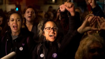 España: Protestan contra retiro del cargo de violación sexual