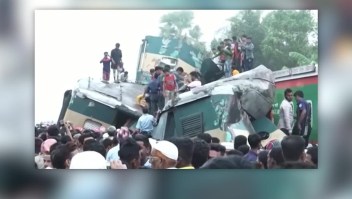 Dos choques de trenes en Asia dejan al menos 12 muertos y 100 heridos