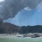 Erupción del volcán en Nueva Zelandia
