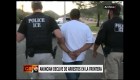 Disminuyen los arrestos en la frontera