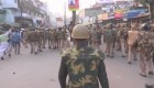Violentas manifestaciones en India