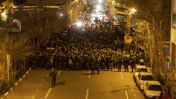Protestas en Irán por el derribo del avión ucraniano