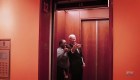 El momento viral de Joe Biden en un ascensor