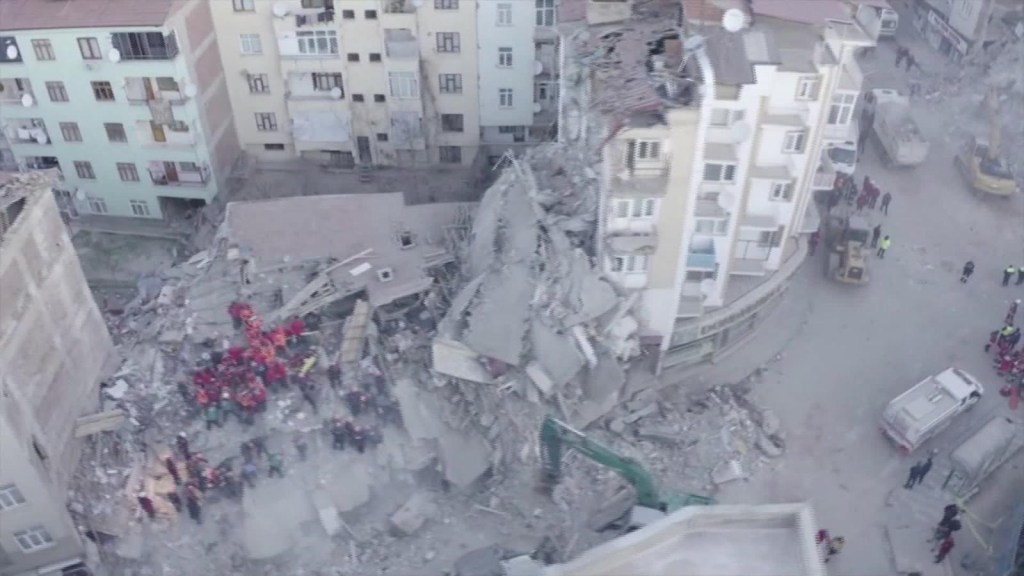 Así quedó Turquía tras el violento terremoto