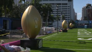 Miami se prepara para el Super Bowl