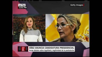 Critican decisión de Áñez de ser candidata a presidenta