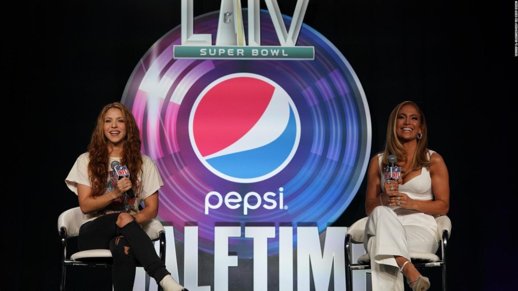 Las palabras de Shakira y Jennifer Lopez previo al Super Bowl LlV