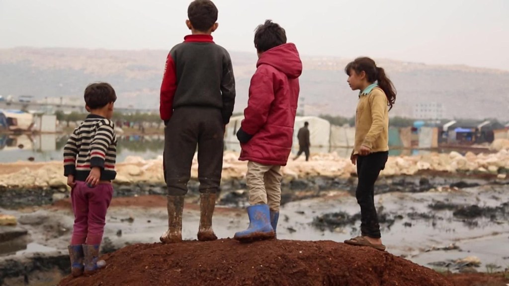 Hay 5 millones de niños desplazados en Siria