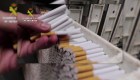 Policía española descubre fabrica ilegal de tabaco
