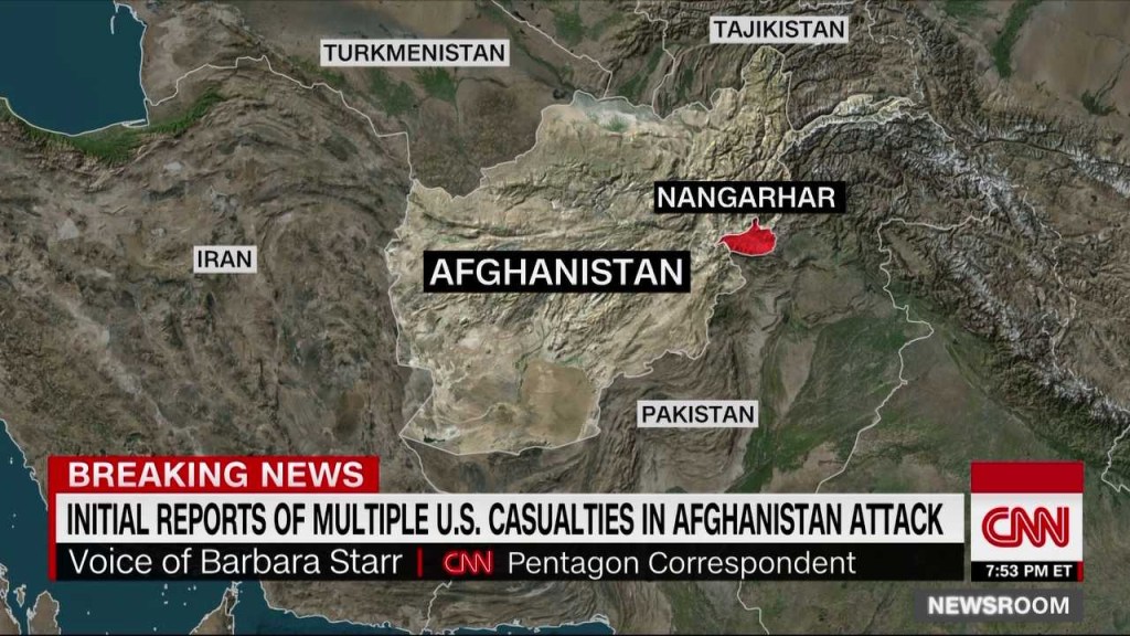 Atacan operación conjunta de EE.UU. y Afganistán