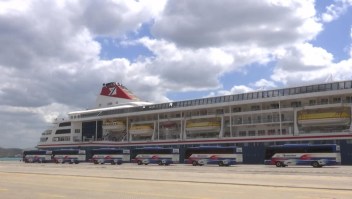 El desembarco del crucero MS Braemar en Cuba