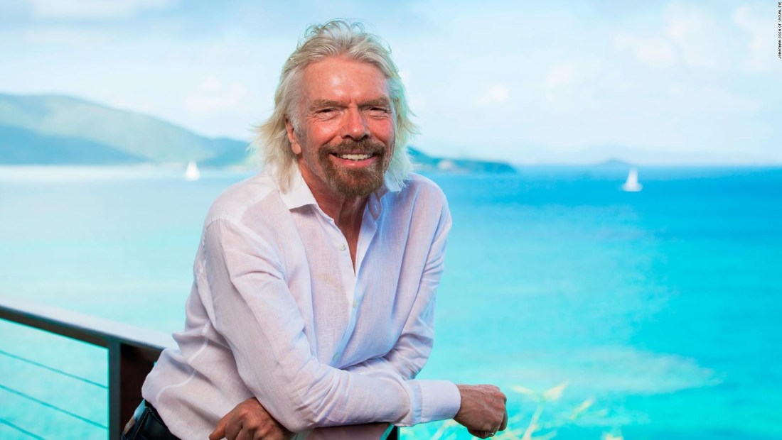Richard Branson busca salvar 2 de sus aerolíneas con una isla privada