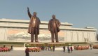 Discreta celebración en Corea del Norte, en medio de la pandemia