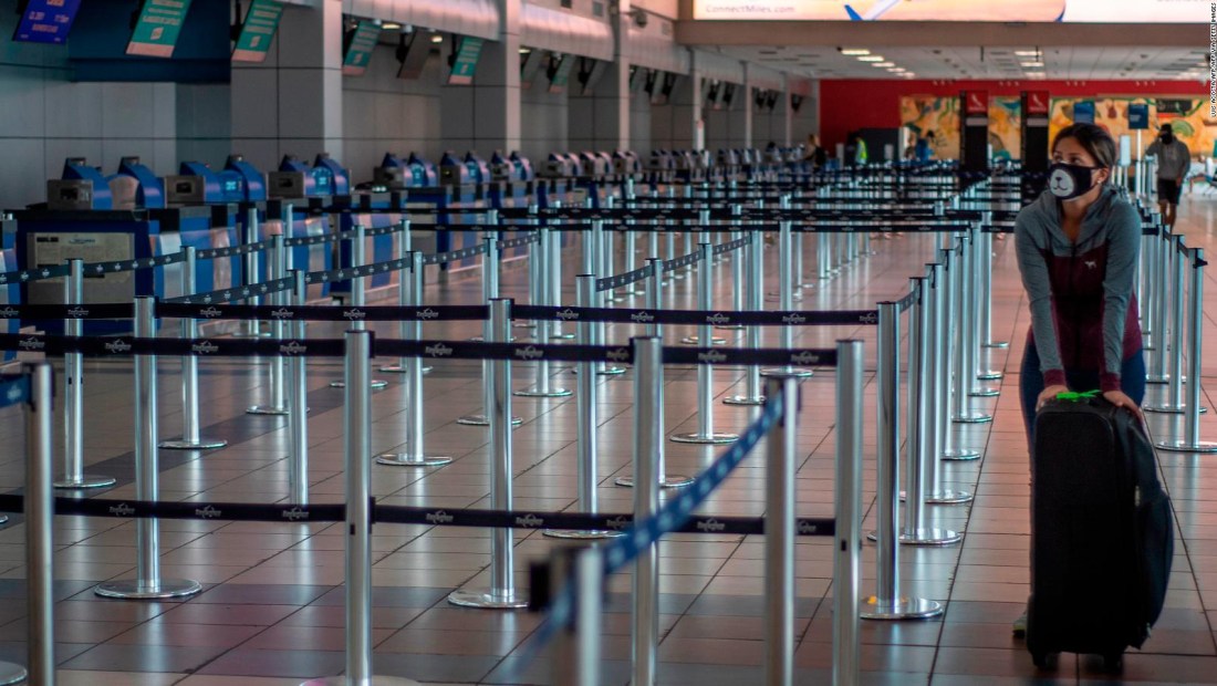 América Latina: tráfico en los aeropuertos se redujo 91%