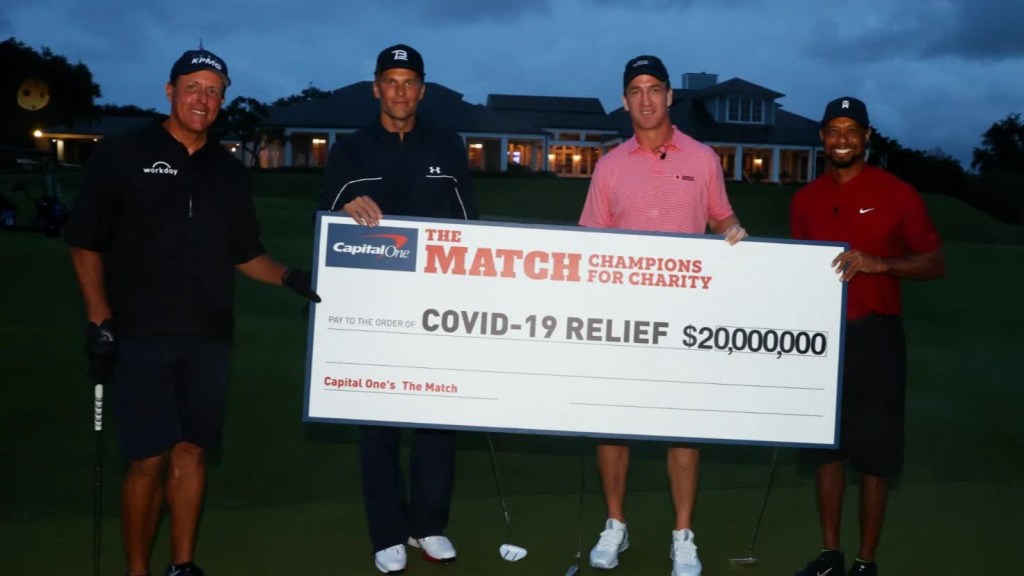 Golf por una buena causa: más de US$ 20 millones recaudados