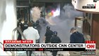 Incidentes frente a la sede de CNN Center en Atlanta