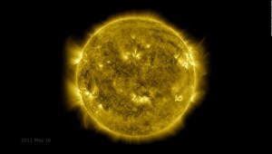 60 días de actividad solar en un minuto