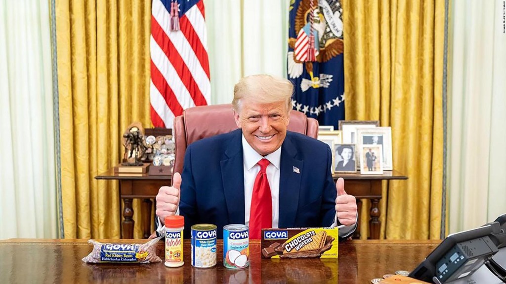 Trump incluye a Goya en un anuncio de campaña